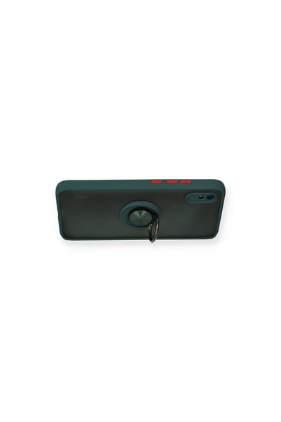 Generic Brand غطاء سيليكون متوافق مع هاتف Xiaomi Redmi 9A مع حلقة مونتريال - ...