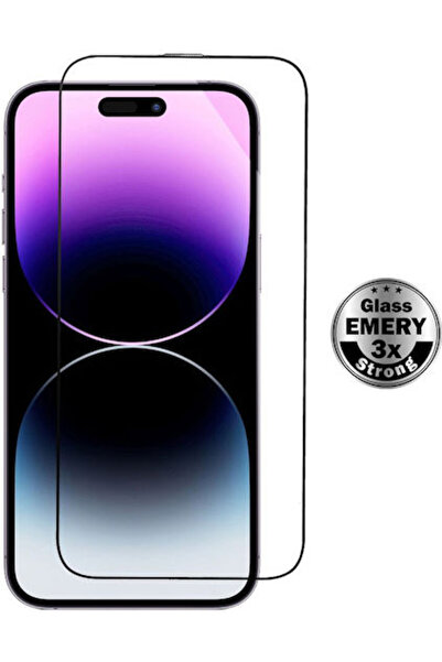 POWERTECH Σκληρυμένο Γυαλί Emery 5D TGC-0794 iPhone 17 Πλήρης Κόλλα