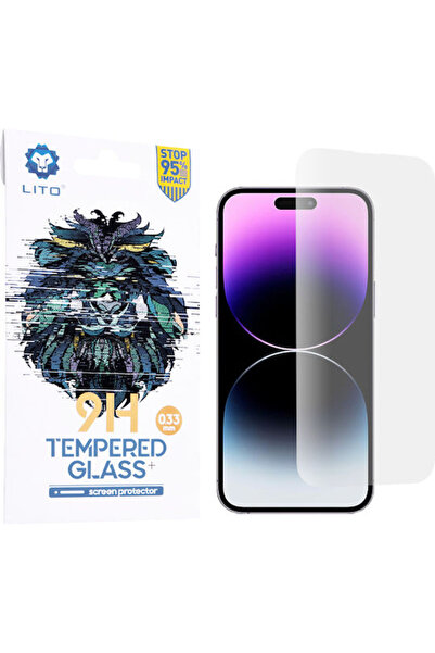 Lito Κλασικό 2.5D Σκληρυμένο Γυαλί (iPhone 14 Pro Max)