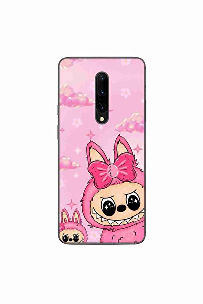 OEM Husa compatibila cu OnePlus 7 Pro Silicon Gel Tpu Model Labubu Pink Fantasy