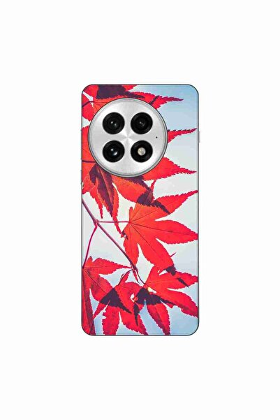 OEM Husa compatibila cu OnePlus 13 Silicon Gel Tpu Model Frunze de toamna