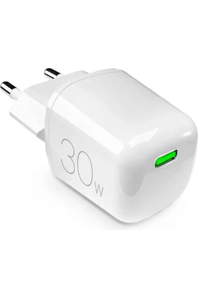 Puro Φορτιστής χωρίς καλώδιο GaN με θύρα USB-C, 30W Power Delivery, Λευκός (M...