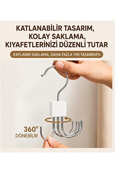 BYFASHION Çok Amaçlı Askı,Organizer, Düzenleyici, Elbise askısı, Çanta askısı...