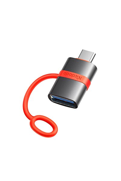 Mcdodo Αντάπτορας USB σε USB-C Γκρι