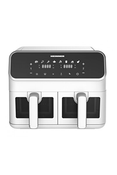 Heinner Friteuza dubla cu aer cald dualfry supreme haf-h8db17wh