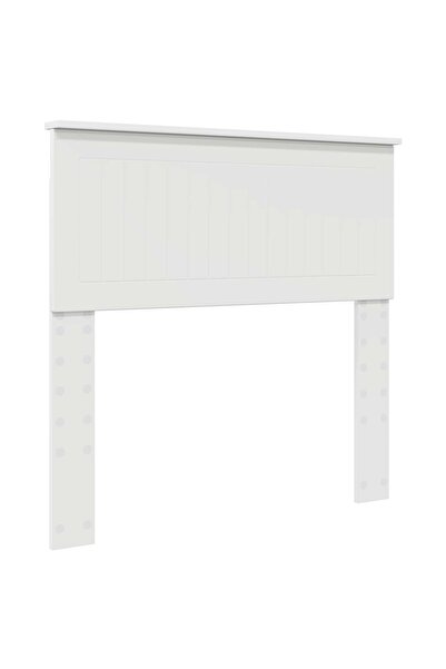 vidaxl Tăblie cap Alb 90 cm Lemn compozit