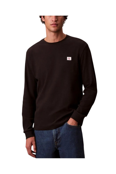 Calvin Klein Ανδρικό Μακρυμάνικο T-shirt Μαύρο LV040EM217-UB1