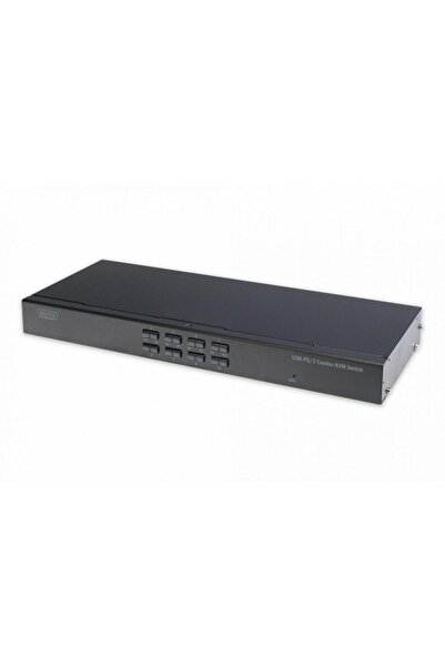 Digitus Combined KVM Switch, 8-Port, USB/PS/2, VGA