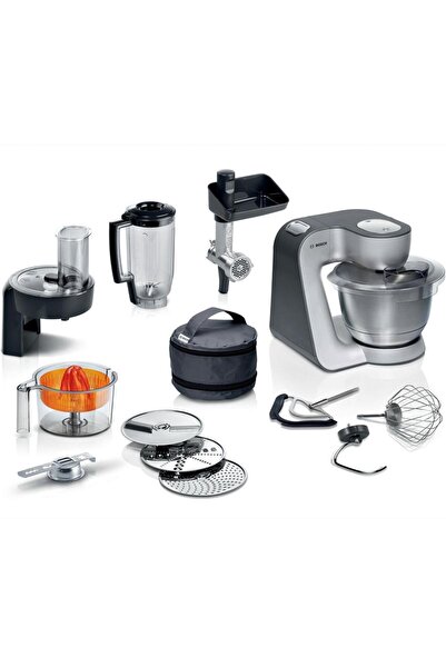Bosch Robot de bucătărie MUM5935B, 1000W, 7 viteze, bol de 3.9L, blender, maș...