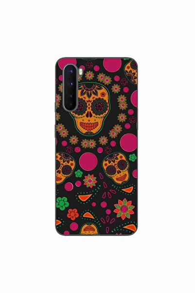 OEM Husa compatibila cu OnePlus Nord Silicon Gel Tpu Model Halloween Floral C...