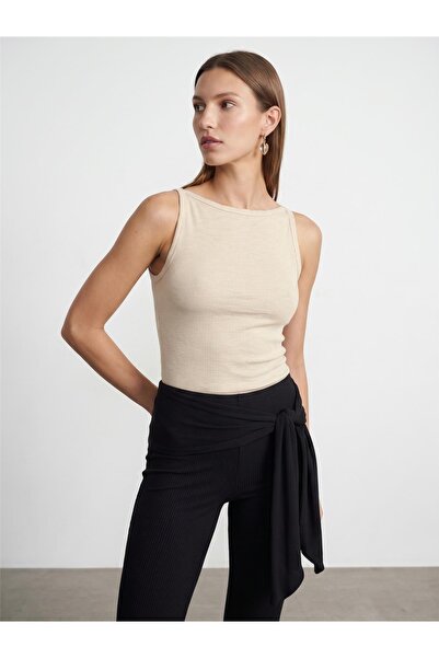 MU&ME BOUTİQUE Body Halter Yaka
