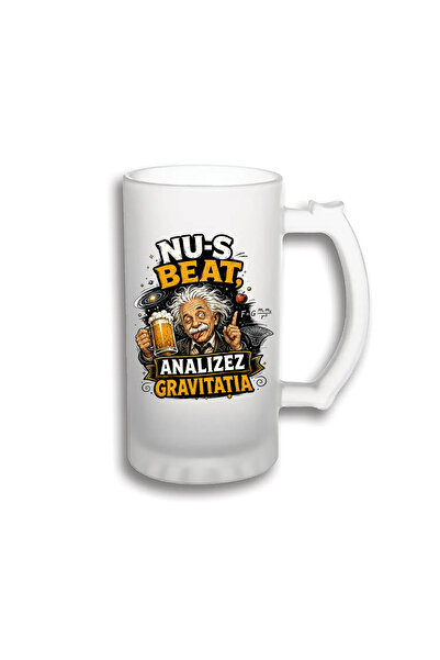 peGiftuiala Personalized Beer Mug – I'm not drunk, I'm analyzing gravity