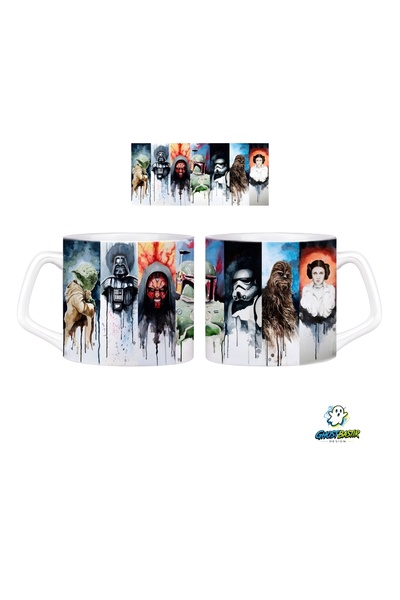 Ghostbastır Design كوب ستار وورز |   قطعة واحدة 0599