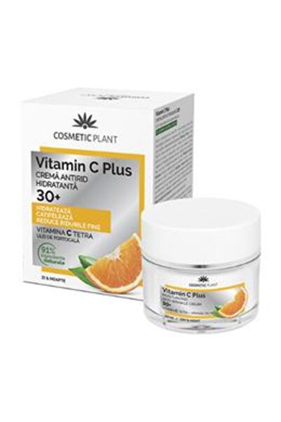 Cosmetic Plant Crema Antirid Hidratanta 30+ Vitamin C Plus Cosmetic Plant, 50ml