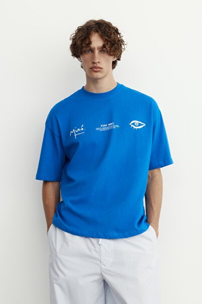 Pull & Bear Miró relaxed fit tişört