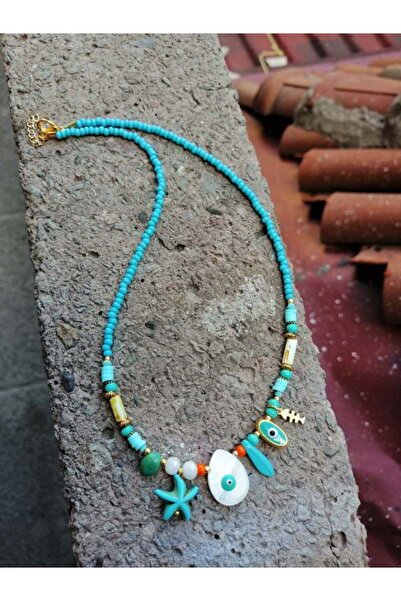 Bozhi Necklace Glass Beads Elegant Gift