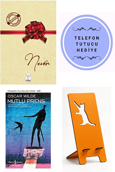 TÜRKİYE İŞ BANKASI KÜLTÜR YAYINLARI Niver + Happy Prince + Phone Holder