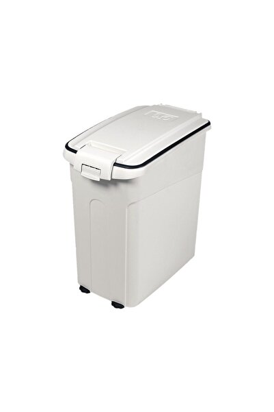 Mps CONTAINER FOR STORAGE OF DRY FOOD FOR DOGS AND CATS OTO L WHITE 54L 40x24...