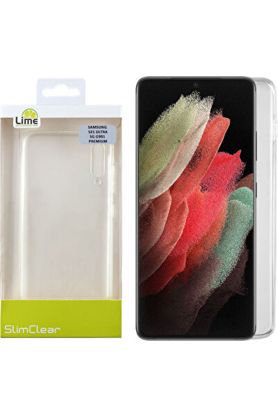 Lime&co Lime Slimclear Premium Πίσω Θήκη Σιλικόνης Διαφανής (Galaxy S21 Ultra...