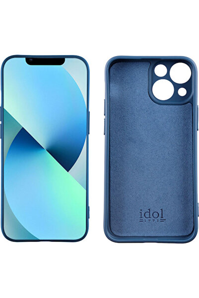 Other Idol 1991 Βελούδινη Πίσω Θήκη Σιλικόνης Μπλε (iPhone 13 mini) Κωδικός: ...