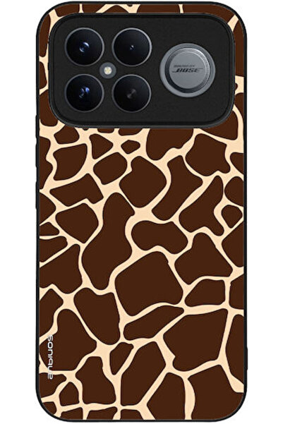 Other Θήκη Sonique Σειρά Animal Print Xiaomi Poco F8 Ultra 5G Καμηλοπάρδαλη 01