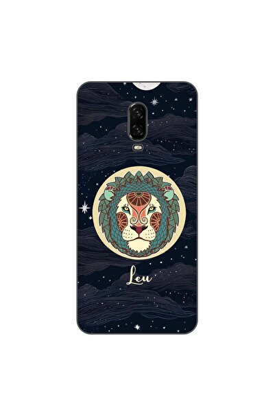 OEM Θήκη συμβατή με OnePlus 6T από σιλικόνη gel TPU με σχέδιο Ωροσκοπίου Λέων