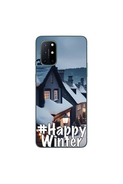 OEM Husa compatibila cu OnePlus 8T Silicon Gel Tpu Model Happy Winter