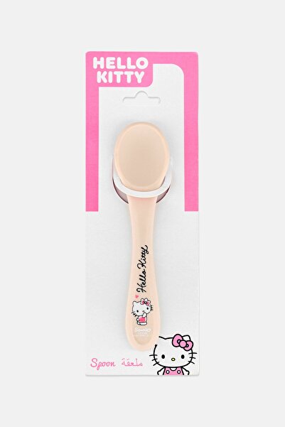 SANRIO Silicon Hello Kitty Spoon, Peach