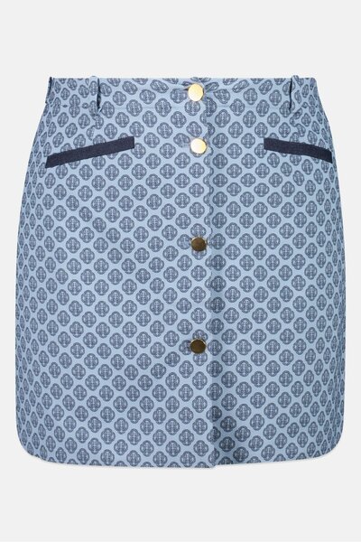 Gant Women Allover Print Mini Skirt, Multicolor