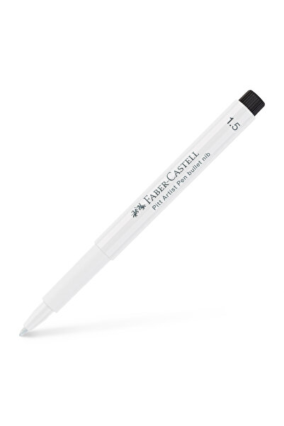 Faber Castell Pitt Artist Pen Calligraphy 1.5 White Faber-Castell