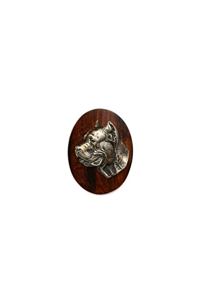 Art - Dog Cane Corso, Italian Cane Corso - Dog show brooch, starter number cl...