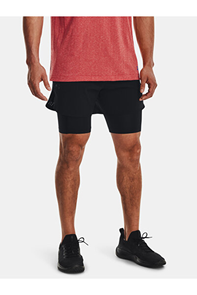 Under Armour Kraťasy UA Peak Woven 2in1 Sts-BLK