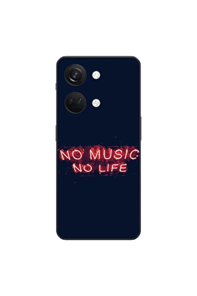 OEM Husa compatibila cu OnePlus Nord 3 Silicon Gel Tpu Model No Music No Life