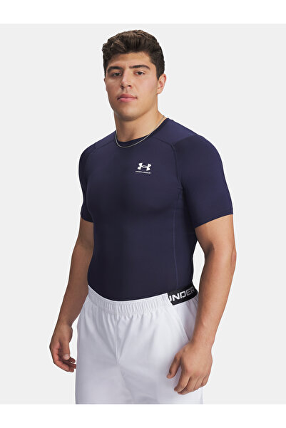 Under Armour Tričko UA HG Armour Comp SS-NVY