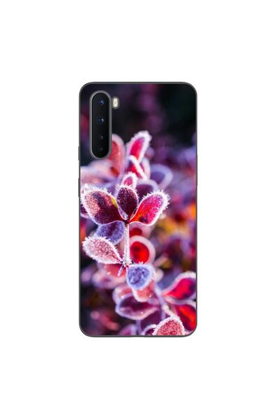 OEM Husa compatibila cu OnePlus Nord Silicon Gel Tpu Model Flori Inghetate