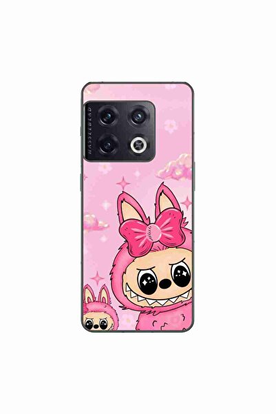 OEM Husa compatibila cu OnePlus 10 Pro Silicon Gel Tpu Model Labubu Pink Fantasy