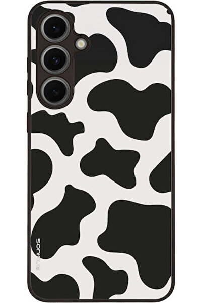 Other Σειρά Sonique Animal Print Samsung Galaxy S24 Fe Cow 01 Θήκη Κινητού Τη...