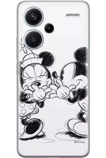 Disney Μίκυ Μίνι Πίσω Κάλυμμα Σιλικόνης Λευκό (Redmi Note 13 Pro+)