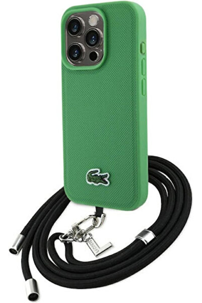 Lacoste Εμβληματική Θήκη Πλάτης Petit Pique Crossbody Cord MagSafe από Πλαστι...