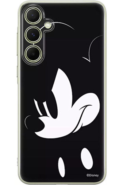 Disney Μίκυ Μαύρη Θήκη Πλάτης Σιλικόνης (Galaxy A55)