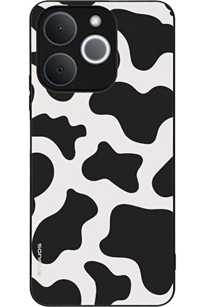 Other Θήκη Sonique Σειρά Animal Print Realme Note 70t 4g Αγελάδα 01