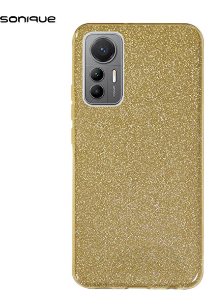 Other Σονίκ Λαμπερή Χρυσή Θήκη Πλάτης Σιλικόνης (Xiaomi 12 Lite)
