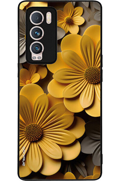 Other Θήκη Sonique Σειράς 3D Λουλουδιών για Realme GT Master - Κίτρινο