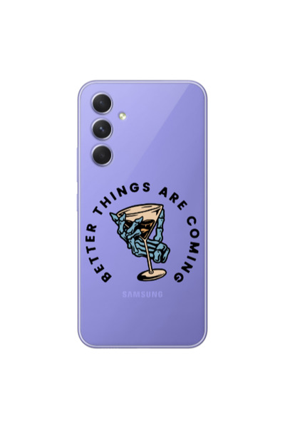 Other Samsung S25 PLUS Better Things Are Coming Transparent Silicone TPU Θήκη