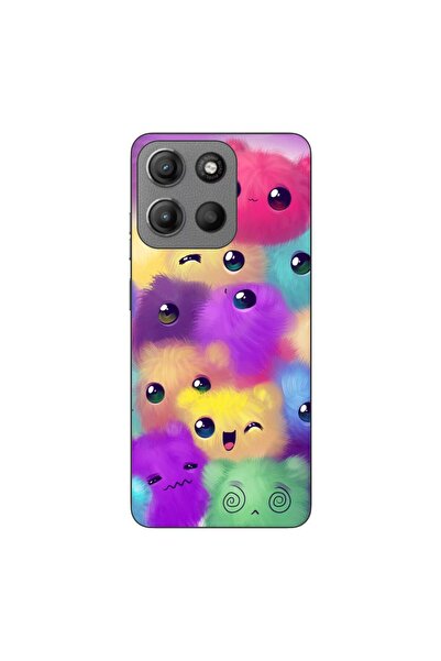 OEM Husa compatibila cu Motorola Moto G15 Silicon Gel Tpu Model Pufosi Colorati