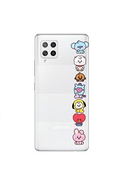 Other Samsung A42 5G Lovely animals Transparent Silicone TPU Θήκη