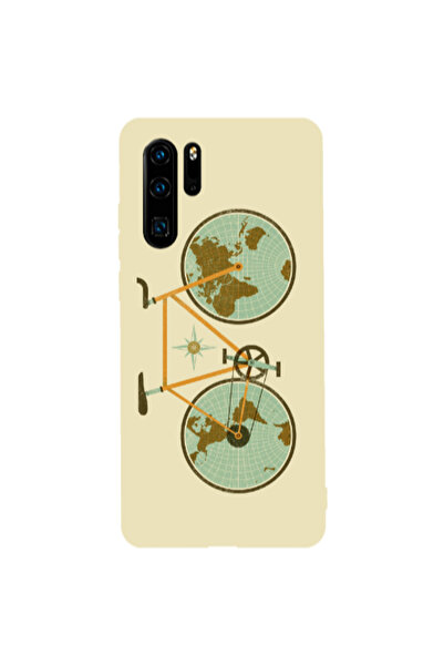 Other Huawei P30 Pro Bike map Transparent Silicone TPU Θήκη