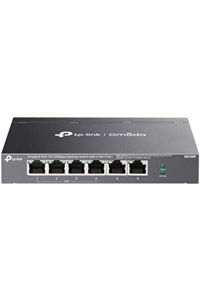Yıldızan Tamgün Tp-Link 5Port Ds106P 10/100 67W 4Port Poe Non-Redirectional S...