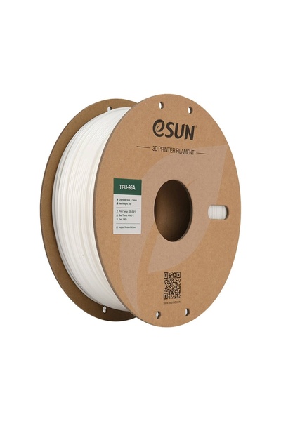 eSun White TPU Stretchy filament 1.75 mm 1 kg