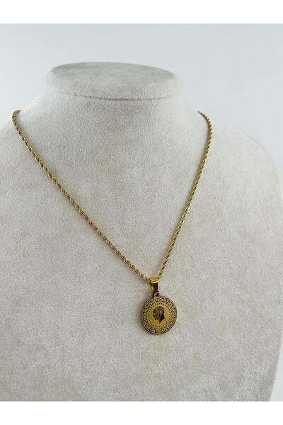Bozhi Necklace Steel Gold Special Gift